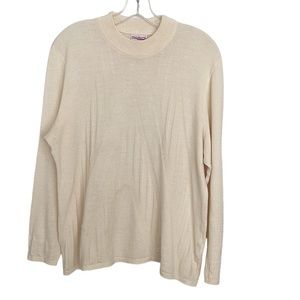 Mallani virgin wool cream blended sweater